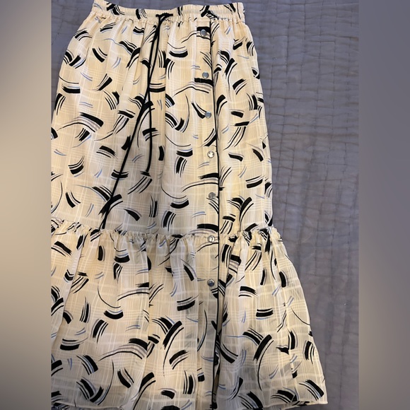 COACH Brushstroke Plaid Skirt - Picture 3 of 8